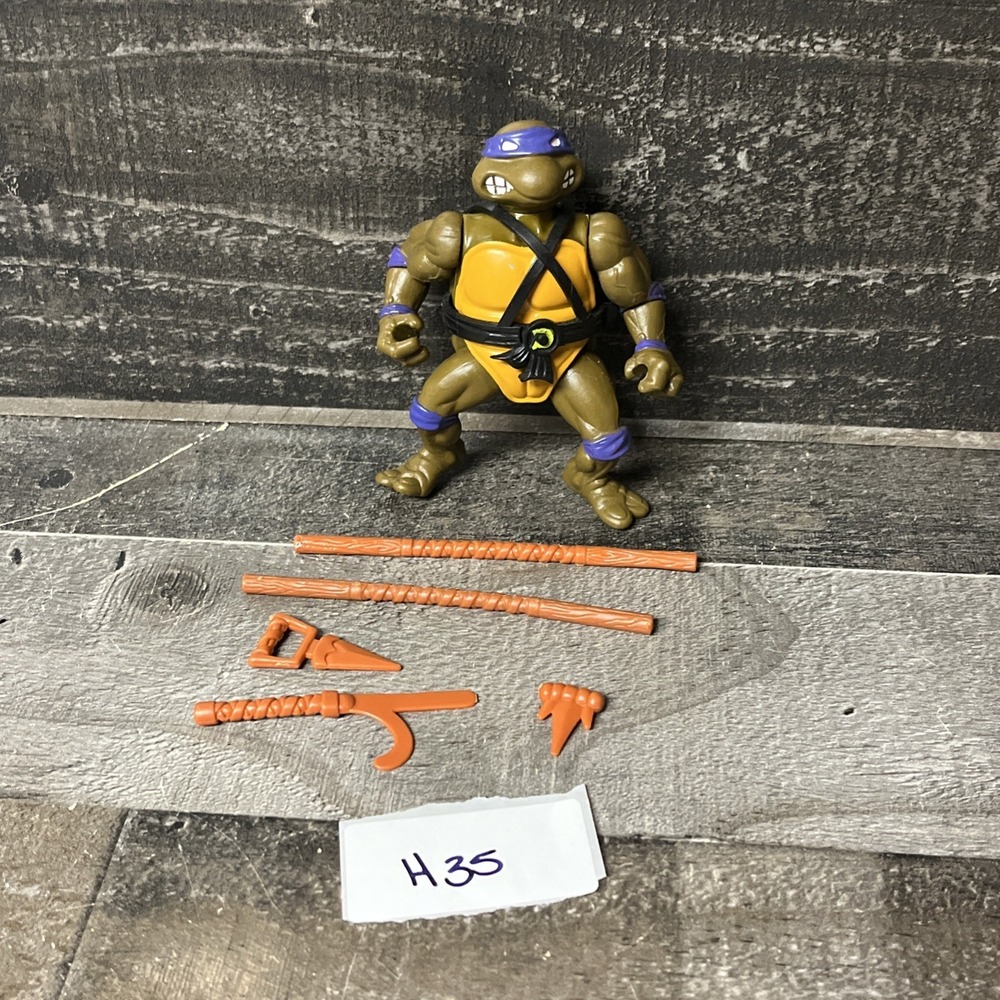 Vintage 1988 Hard Head Donatello Teenage Mutant Ninja Turtles Figure
